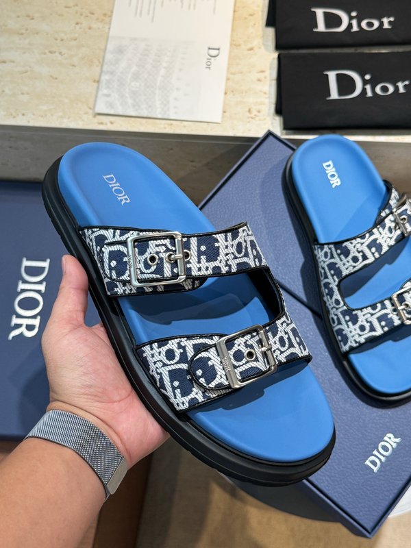Dior Aqua 남성 교차 밴드 샌들 001-196933