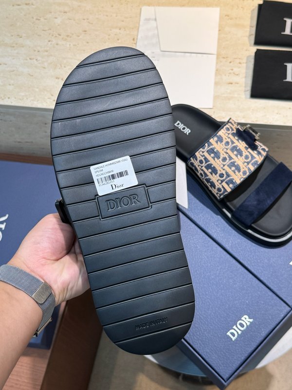 DIOR Aqua 남성 슬리퍼 샌들 001-196935
