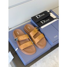 DIOR Aqua 남성 크로스 밴드 슬리퍼 샌들 001-196938