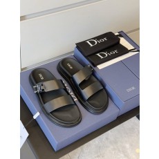 DIOR Aqua 남성 크로스 밴드 슬리퍼 001-196942