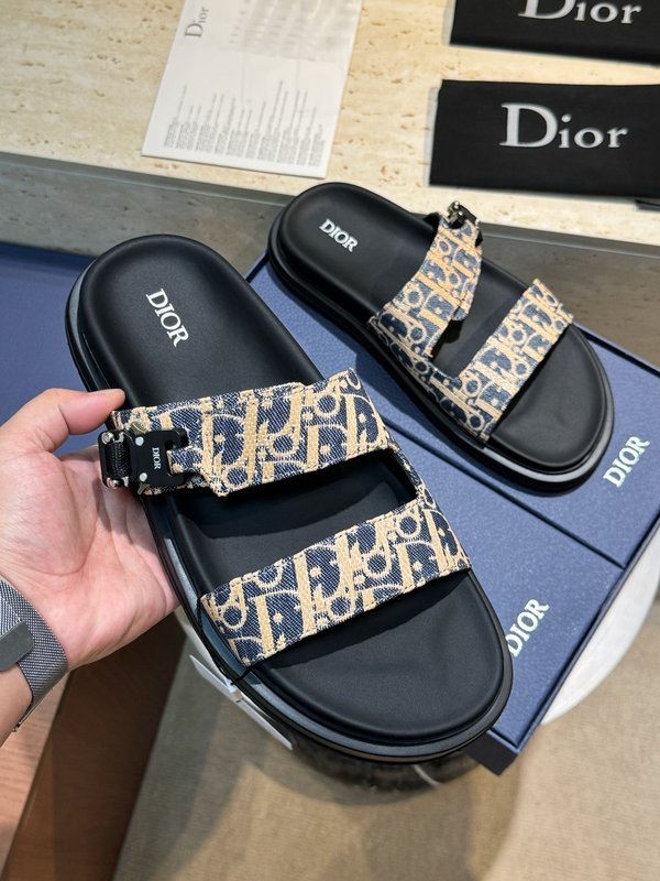 DIOR Aqua 남성 프린트 샌들 001-196954