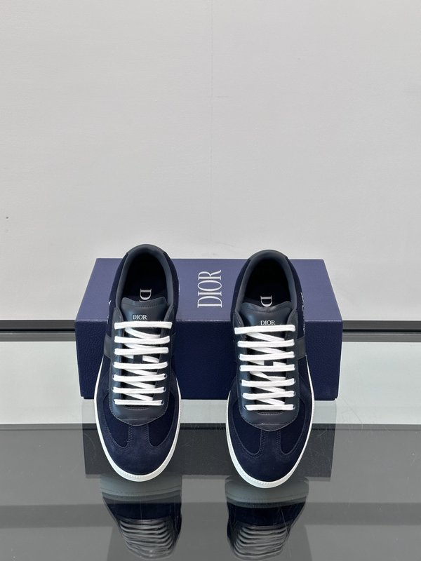 Dior 신규 B01 소 가죽 스웨이드 운동화 001-196982