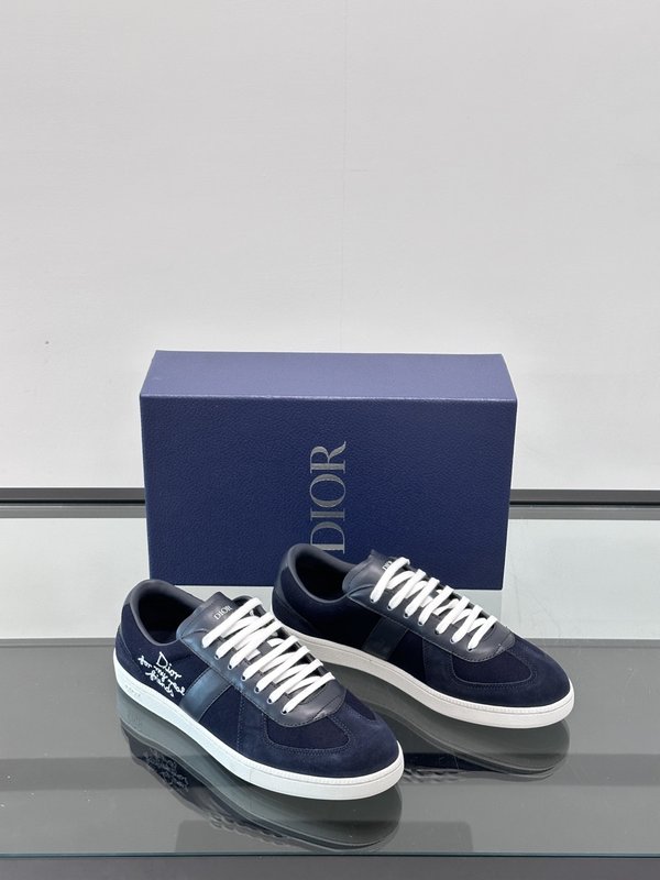Dior 신규 B01 소 가죽 스웨이드 운동화 001-196982
