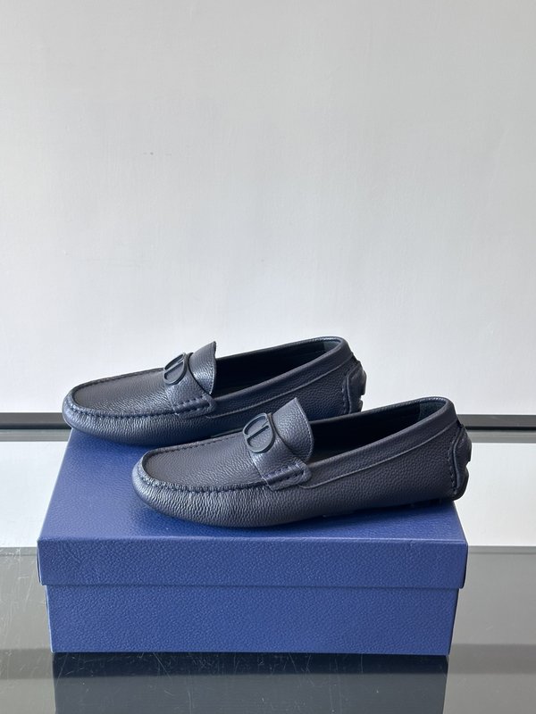 Dior 신상 남성 가죽 로퍼 드라이빙 슈즈 001-196996