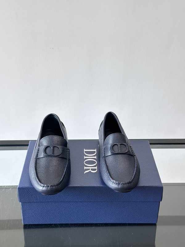 Dior 신상 남성 가죽 로퍼 드라이빙 슈즈 001-196996