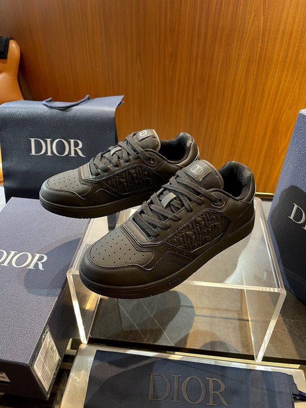 Dior B27 로우탑 가죽 스니커즈 001-197027