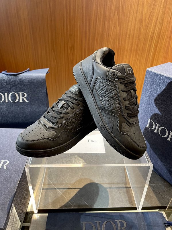Dior B27 로우탑 가죽 스니커즈 001-197027