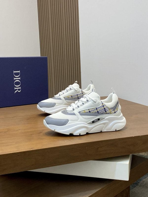 Dior 디올 B22 남성 레트로 조깅 운동화 001-197056