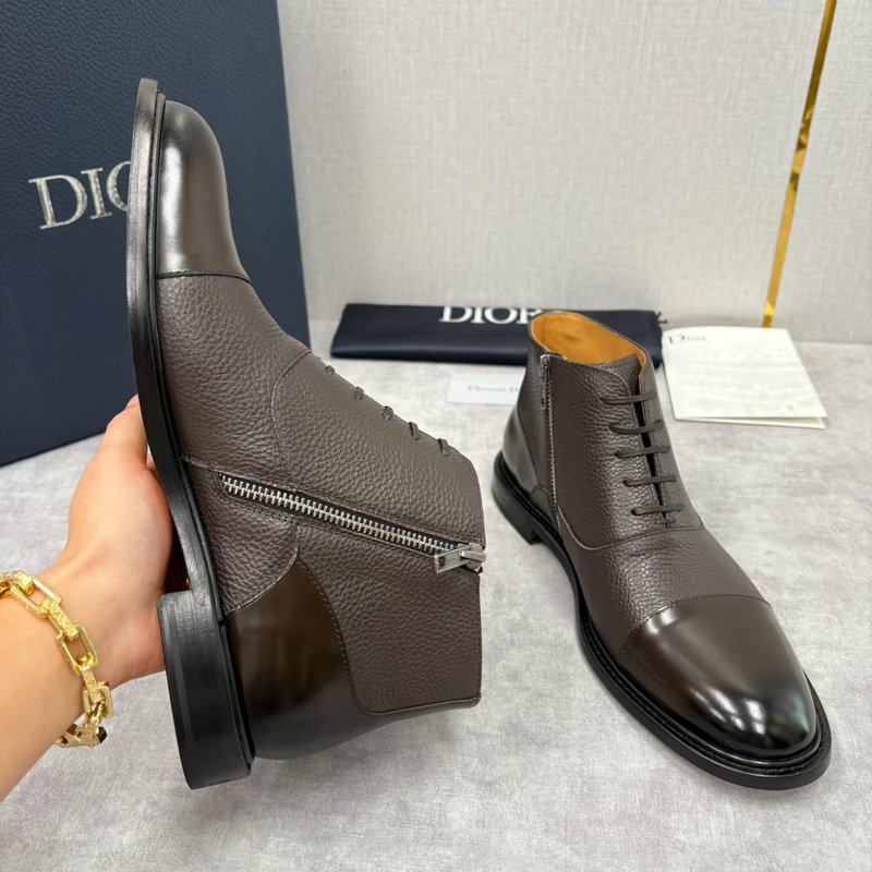 Dior 남성 스플라이스 레더 부츠 001-197059