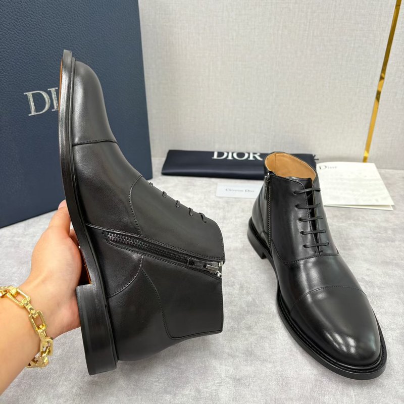 Dior 남성 스플라이스 미들 부츠 001-197060