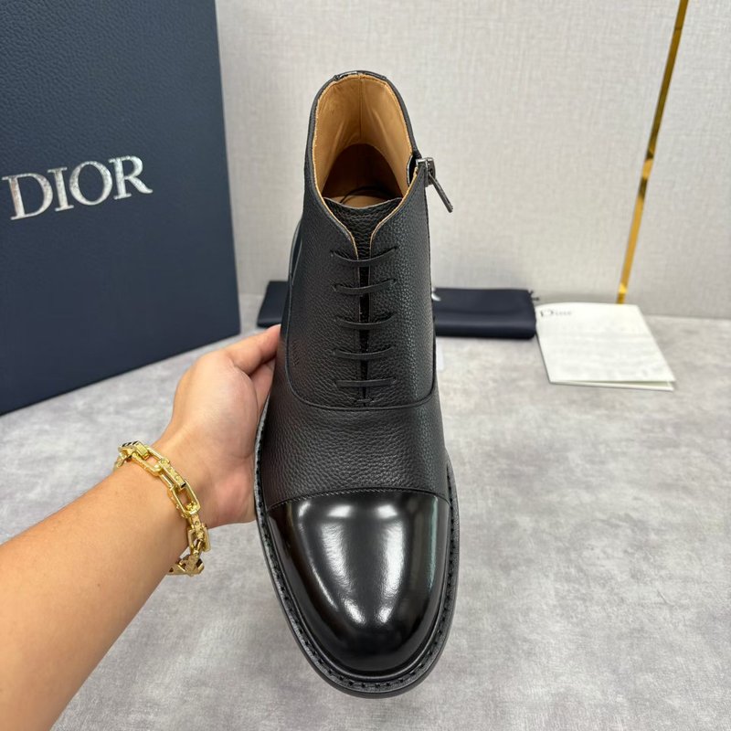 Dior 디오르 남성 스플라이스 미들 부츠 001-197061