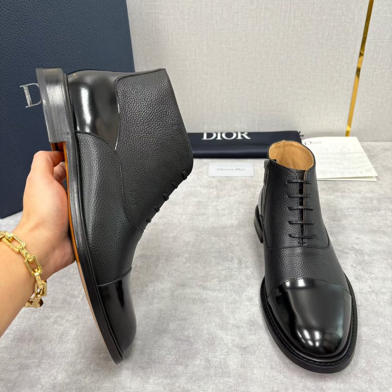 Dior 디오르 남성 스플라이스 미들 부츠 001-197061