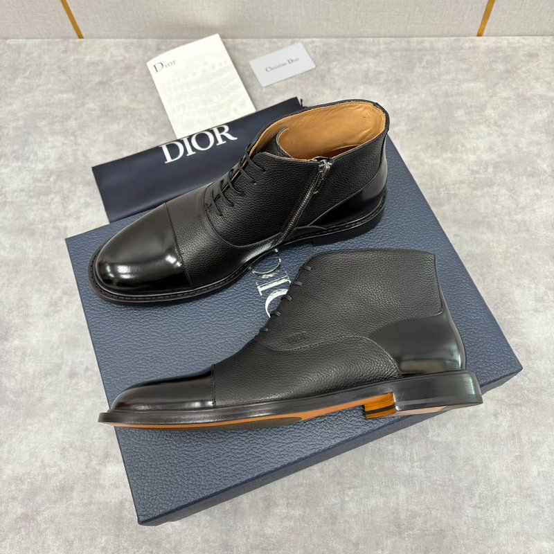 Dior 디오르 남성 스플라이스 미들 부츠 001-197061