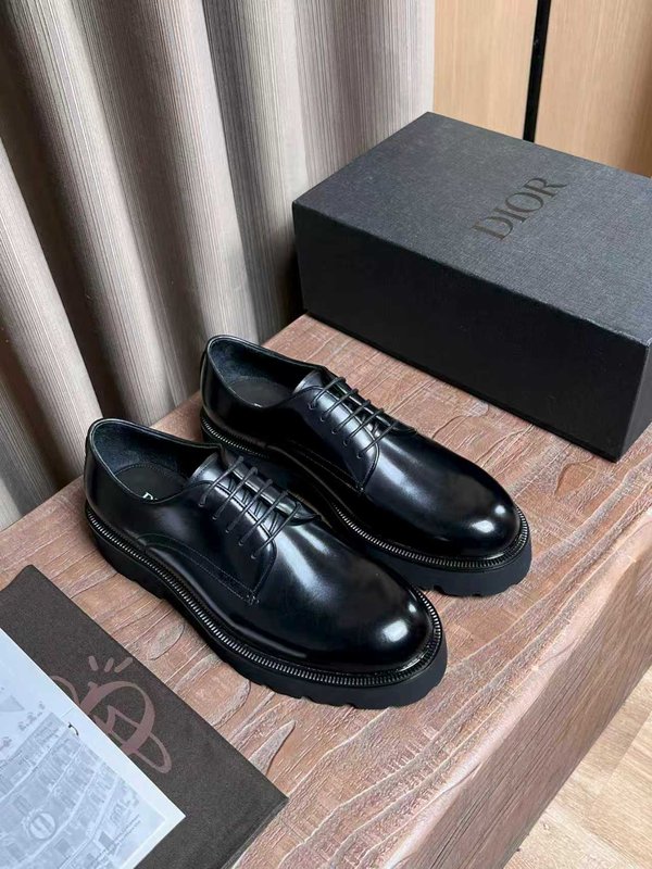 Dior 남성 수입 송아지 가죽 비즈니스 구두 001-197098