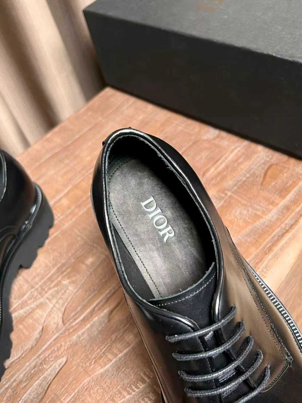 Dior 남성 수입 송아지 가죽 비즈니스 구두 001-197098