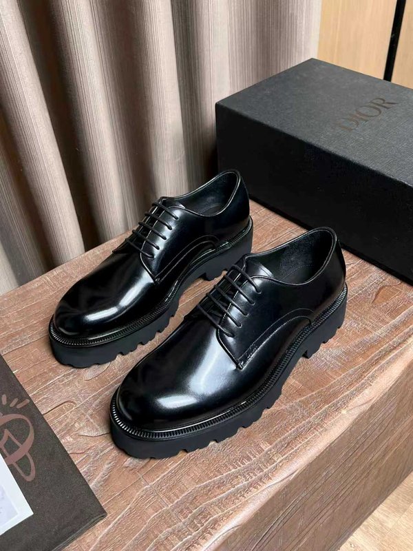 Dior 남성 수입 송아지 가죽 비즈니스 구두 001-197098