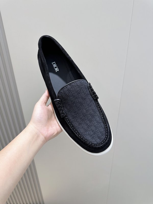 Dior Granville 남성 스웨이드 로퍼 001-197106