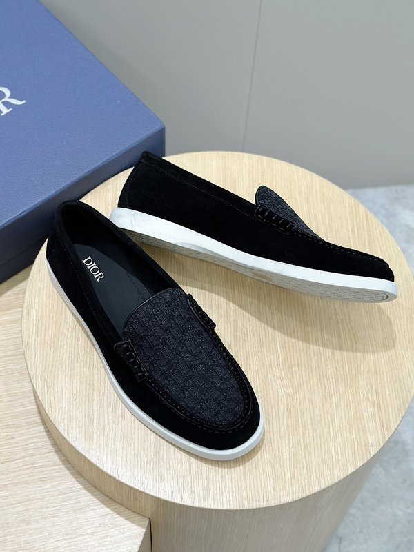 Dior Granville 남성 스웨이드 로퍼 001-197106
