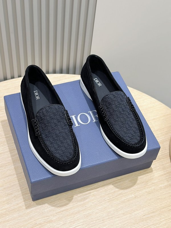 Dior Granville 남성 스웨이드 로퍼 001-197106