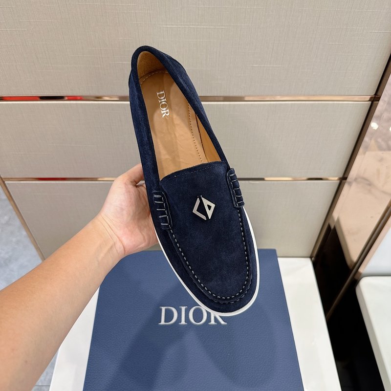 Dior Granville 남성 스웨이드 로퍼 001-197107