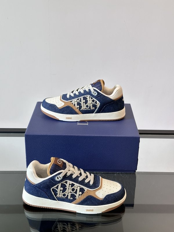 Dior B27 로우탑 커플 캐주얼 운동화 001-197118