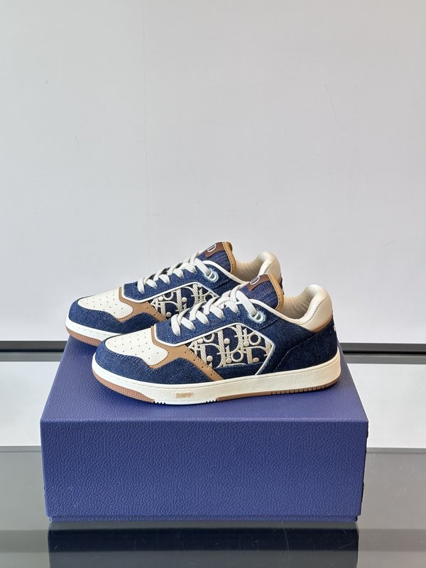 Dior B27 로우탑 커플 캐주얼 운동화 001-197118