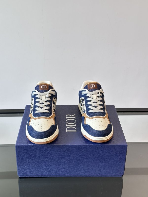 Dior B27 로우탑 커플 캐주얼 운동화 001-197118