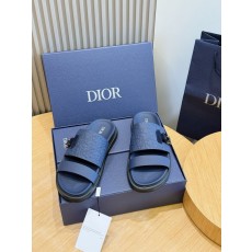 DIOR Aqua 남성 크로스 밴드 슬리퍼 샌들 001-197124