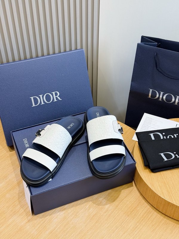 Dior Aqua 남성 캔버스 샌들 001-197125