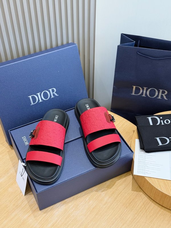 DIOR Aqua 남성 교차 스트랩 샌들 001-197129