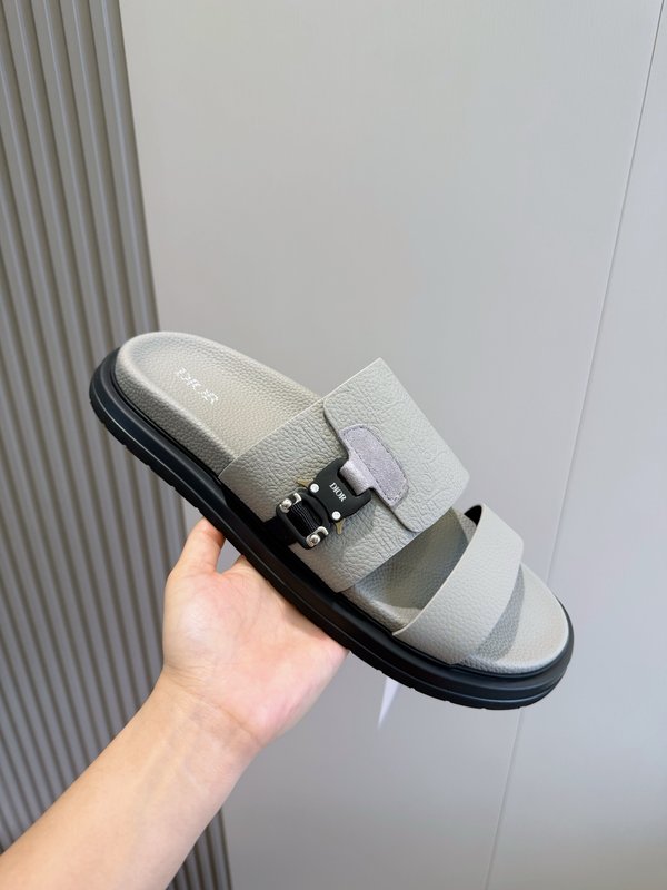 DIOR Aqua 남성 크로스 밴드 샌들 001-197130