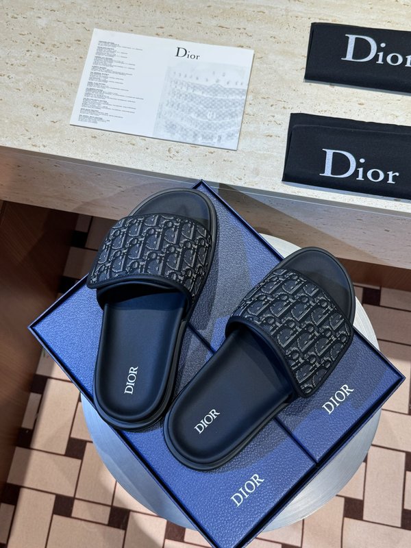 DIOR Aqua 남성 캔버스 샌들 001-197131