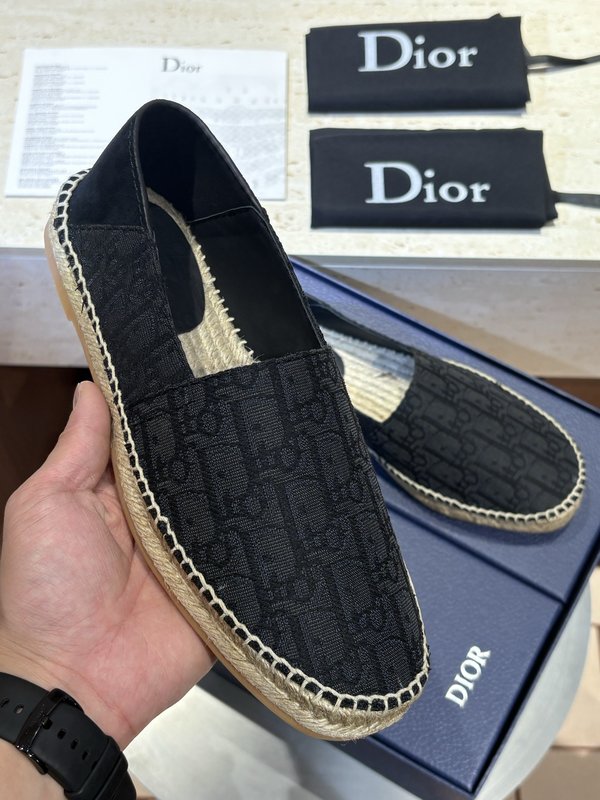 Dior 최고 에스파드리유 3D 자수 마끈 001-197138