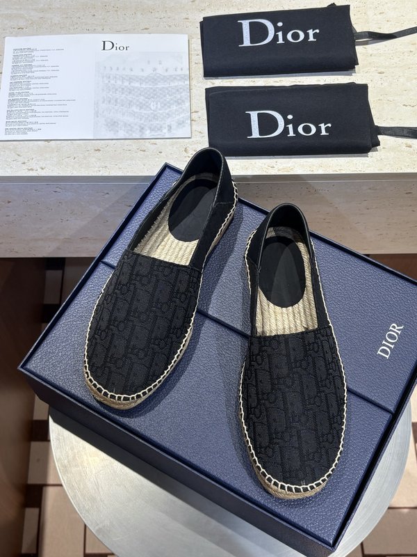 Dior 최고 에스파드리유 3D 자수 마끈 001-197138