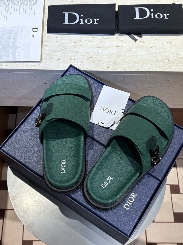 Dior Aqua男士 크로스 밴드 샌들 001-197139