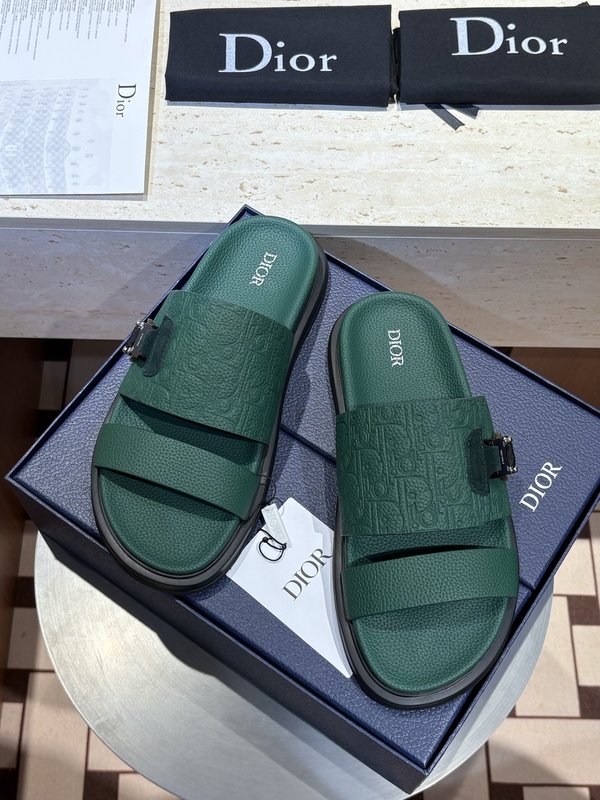 Dior Aqua男士 크로스 밴드 샌들 001-197139