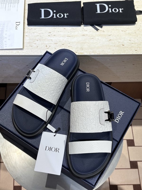 Dior Aqua 남성 캔버스 샌들 001-197142