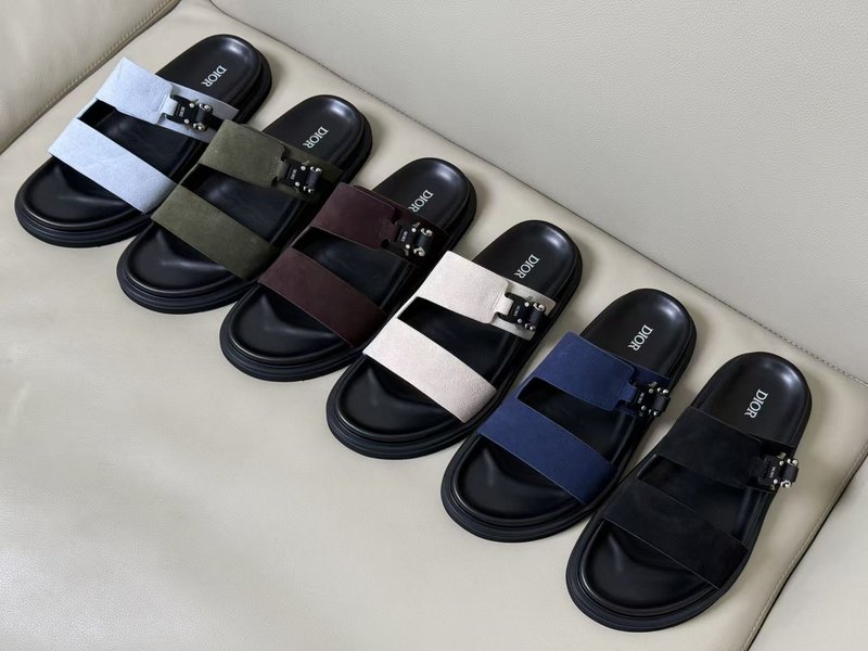디올 Dior 신형 캐주얼 슬리퍼 001-197153