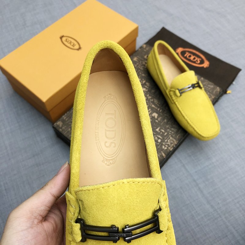 Tods 남성 스웨이드 드라이빙 슈즈 001-197163