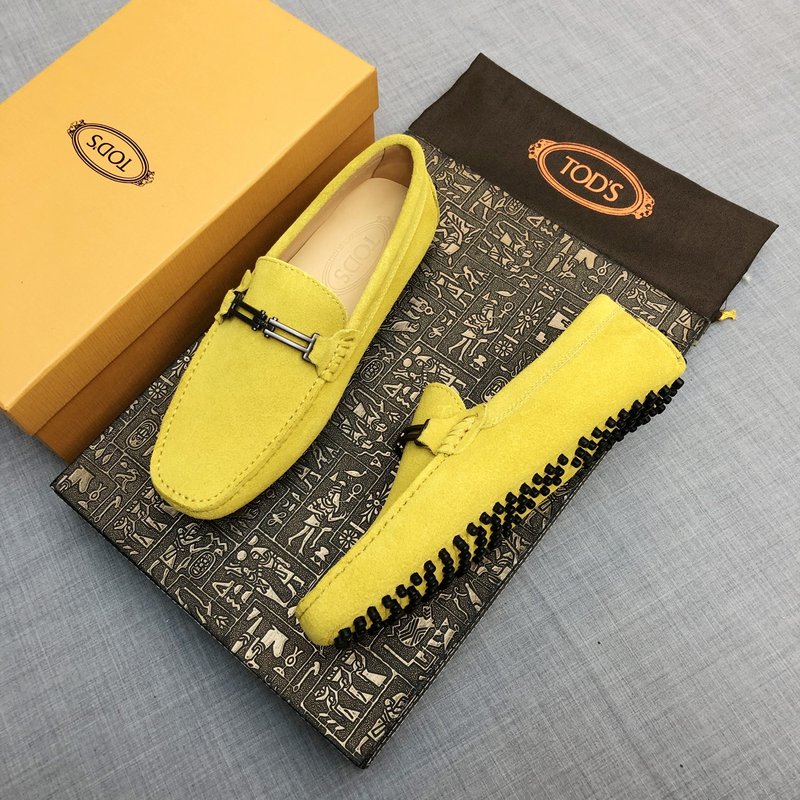 Tods 남성 스웨이드 드라이빙 슈즈 001-197163