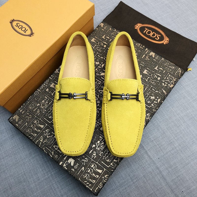 Tods 남성 스웨이드 드라이빙 슈즈 001-197163