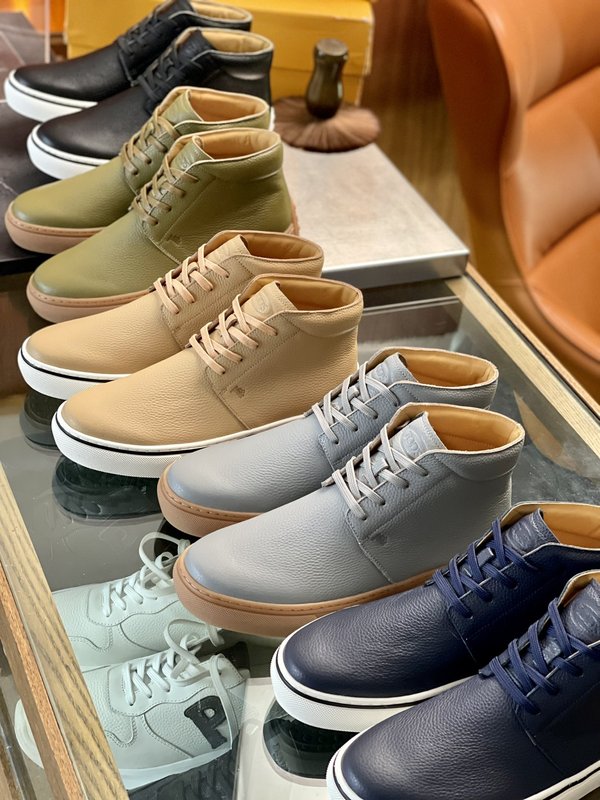 Tod's 나파 가죽 하이톱 운동화 001-197167