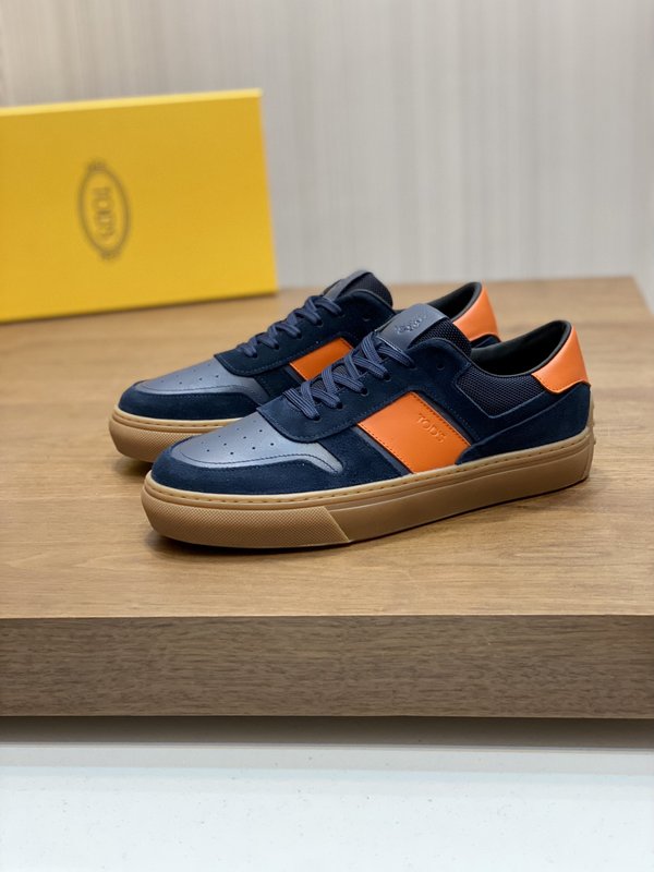 TODS 토즈 새로운 소가죽 운동화 001-197169