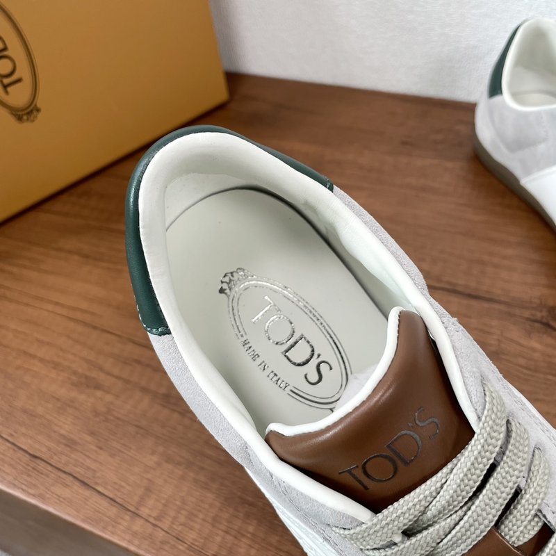 TOD'S Tabs 스웨이드 레저 스니커즈 001-197181
