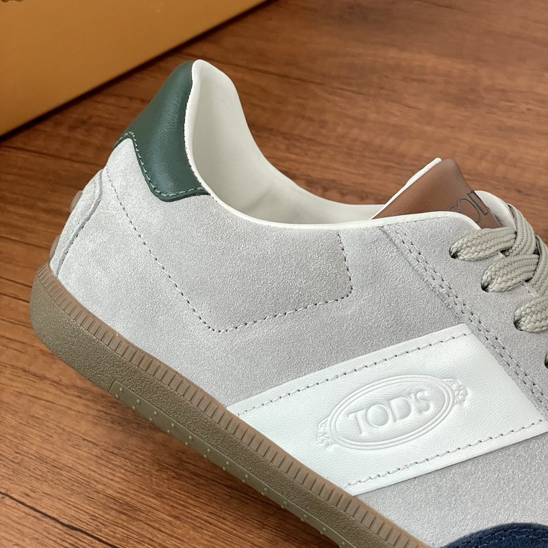 TOD'S Tabs 스웨이드 레저 스니커즈 001-197181