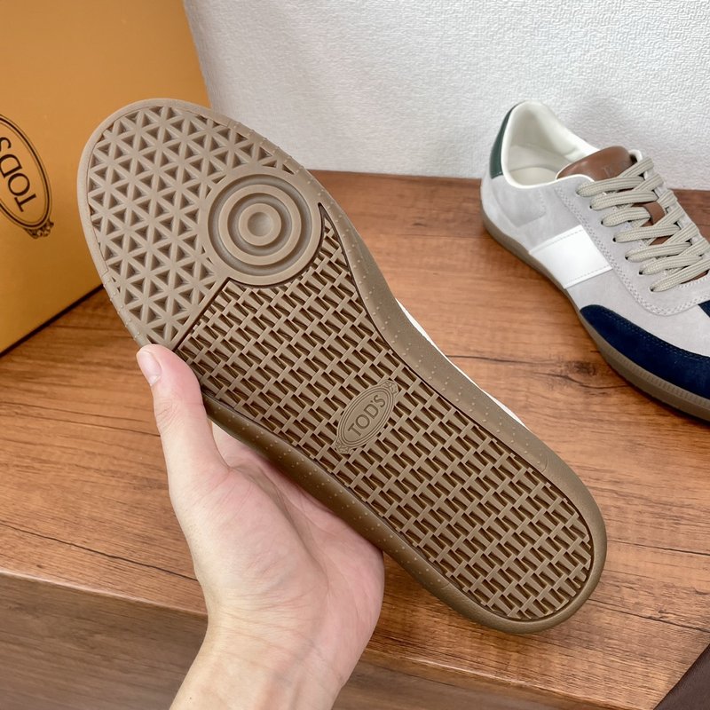 TOD'S Tabs 스웨이드 레저 스니커즈 001-197181