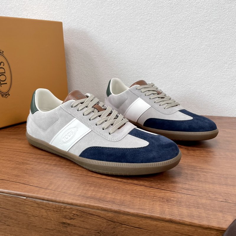 TOD'S Tabs 스웨이드 레저 스니커즈 001-197181