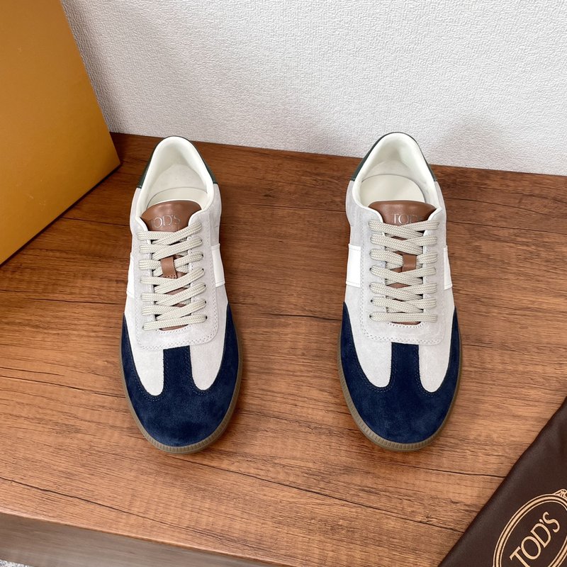 TOD'S Tabs 스웨이드 레저 스니커즈 001-197181