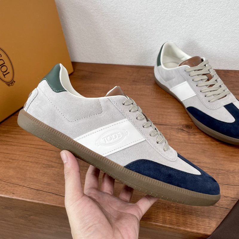 TOD'S Tabs 스웨이드 레저 스니커즈 001-197181
