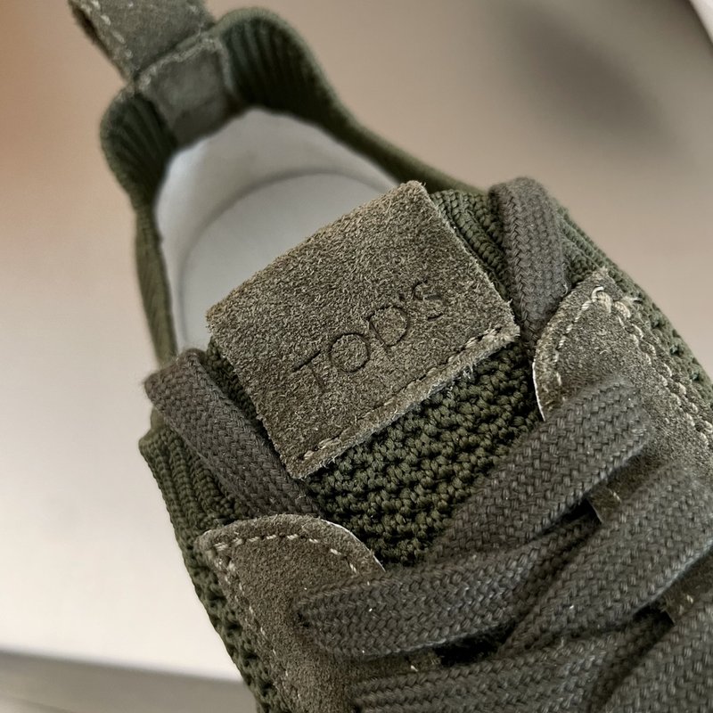 TOD'S 토즈 남성 패브릭 스웨이드 운동화 001-197183